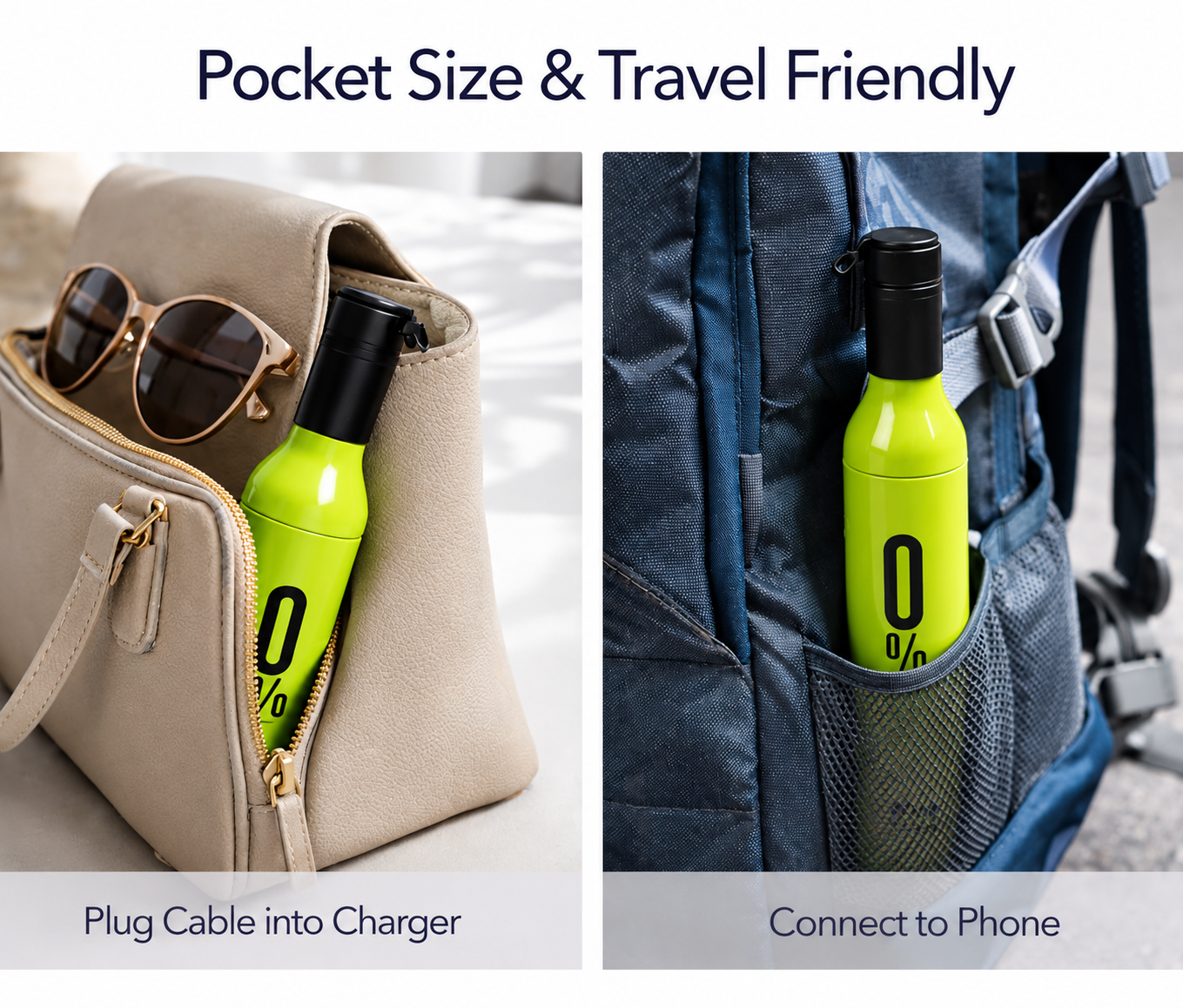 Creative Bottle Shape Folding Umbrell