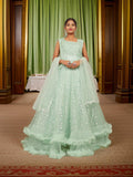 Gown with Mirror & Cut Dana Work by Shreekama